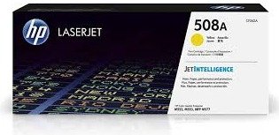CARTRIDGE, TONER, LASERJET, 508A, YELLOW