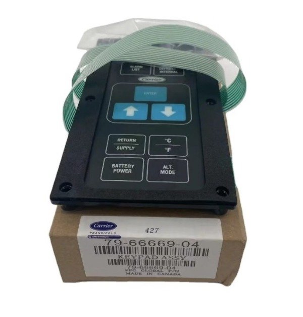KEYPAD ASSEMBLY, REEFER UNIT, 17.5 X 9.7 X 1.5 CM