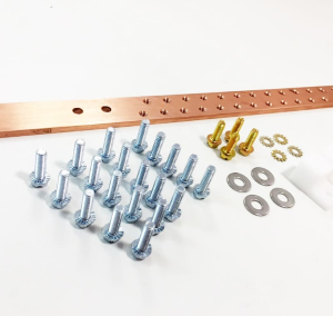 BUS, CONDUCTOR, COPPER, 35 HOLES