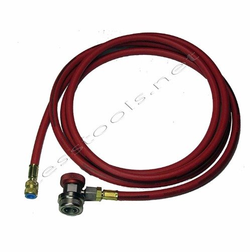 HOSE ASSEMBLY, NONMETALLIC, W/COUPLER, R134A, 111 INCHES