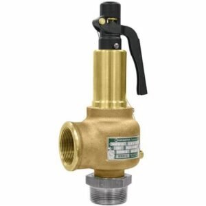 VALVE, SAFETY RELIEF, 55 PSI PRE-SET, BRASS, 3 X 2 INCHES, MANUFACTURER: TYMCO,