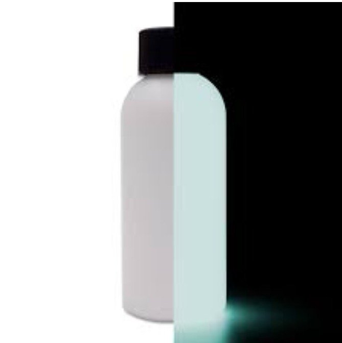 PAINT, ACRYLIC, GLOW, WHITE