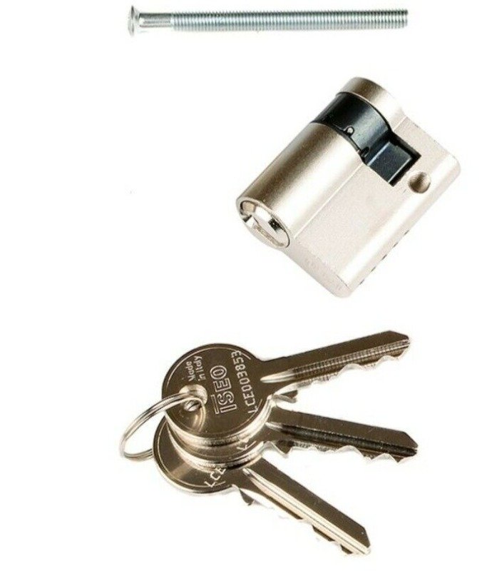 CYLINDER, DOOR LOCK (SINGLE), w/ KEY,