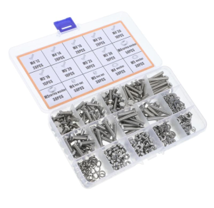 ASSORTMENT KIT, BOLTS AND NUTS, 375PCS