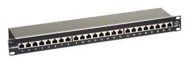 PANEL, PATCHING, COMMUNICATION, STP, CAT6, 1.5 A, 24 PORT