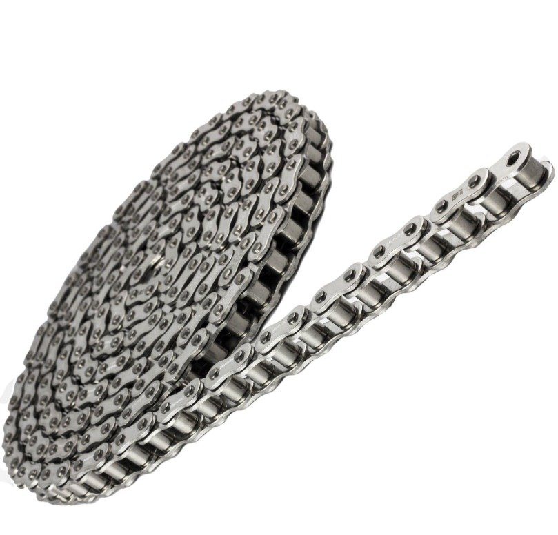 CHAIN, 40 SERIES, STAINLESS STEEL, 20 X 1 X 1 INCHES