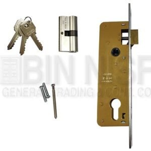 LOCK SET, MORTISE, CYLINDER, E=25,