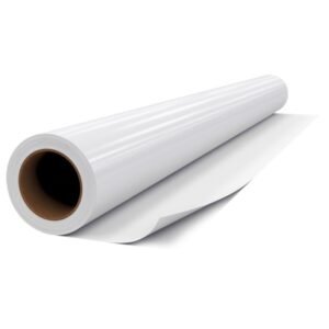 BANNER, BACKLIT, FABRIC, WHITE, GLOSSY, 610 GSM, 112CM X 50 METER