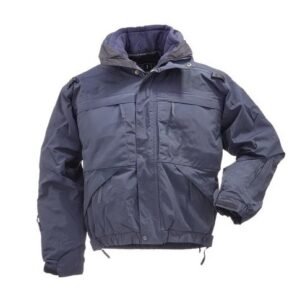 JACKET, COLD WEATHER, 5-IN-1, POLYESTER/NYLON, DARK NAVY