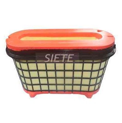 FILTER ELEMENT, INTAKE AIR CLEANER, (AIR FILTER), PLASTIC, FIBRE, 491 X 263 MM