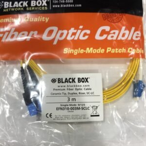 CABLE ASSEMBLY, RADIO FREQUENCY, PATCH, SINGLE-MODE, LC-SC, YELLOW, 3 METERS