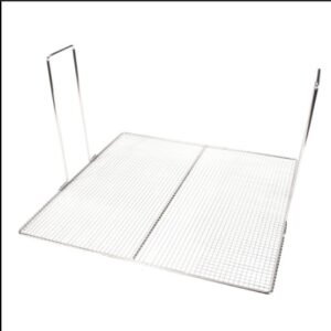 SCREEN, DEEP FRYER, W/HANDLES, WIRE MESH, STAINLESS STEEL, 20 X 20 X 12 INCHES