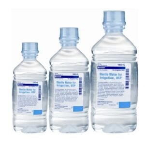 WATER FOR IRRIGATION, STERILE, USP, 1000 ML, MANUFACTURER: BAXTER INTERNATIONAL, MODEL: 2F7114,