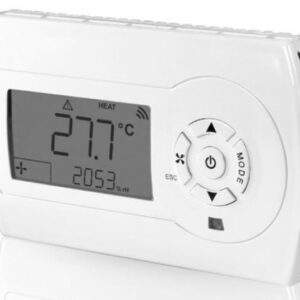 THERMOSTAT, FLOW CONTROL, w/DISPLAY, 110-230 V, 1.3 W, 50-60 HZ, MANUFACTURER: SAUTER BUILDING CONTROL,