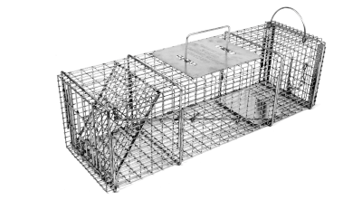 TRAP, CAGE, ANIMAL, (DOG), 12 GUAGE, 36 X 20 X 26 INCHES