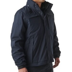 JACKET, COLD WEATHER, 5-IN-1, POLYESTER/NYLON, DARK NAVY, MEDIUM