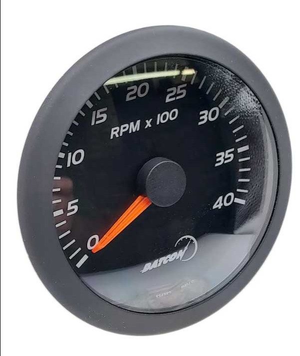 TACHOMETER, MECHANICAL, HANDHELD, DDBI 500, 12/24 V, 0-4000 RPM, 3-3/8 INCHES