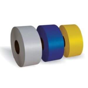 PAVEMENT MARKING, PREFORMED, THERMOPLASTIC, WHITE, 125 MIL., 4 INCH X 30 FEET