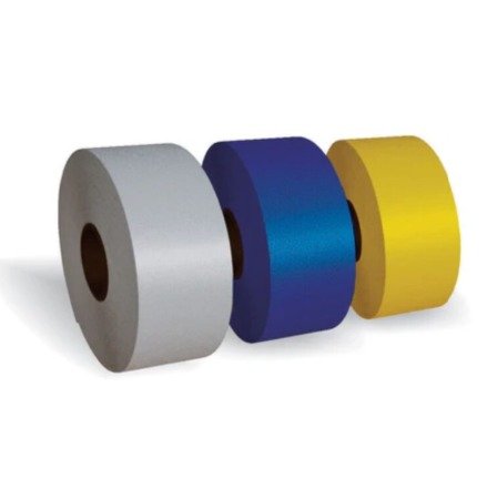 PAVEMENT MARKING, PREFORMED, THERMOPLASTIC, WHITE, 125 MIL., 4 INCH X 30 FEET