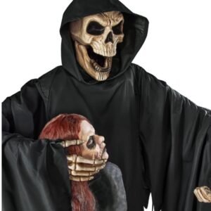 DECORATION, THE BLACK HEART, ANIMATRONIC, HALLOWEEN, W/IR SENSOR