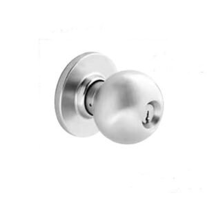 DOOR KNOB, 26D, BRASS, MANUFACTURER: SARGENT,