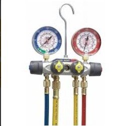 GAGE, MANIFOLD, 4 VALVE, 3-1/2 INCHES
