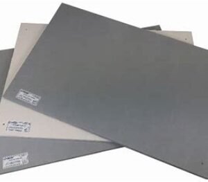 BACKBOARD, FIRE RETARDANT, PLYWOOD, GRAY, 48 X 96 X 3/4 INCHES