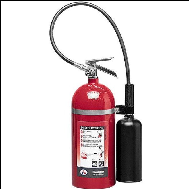 EXTINGUISHER, FIRE, CARBON DIOXIDE,