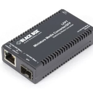 CONVERTER, FIBER OPTIC, MEDIA, 10/100/1000-MBPS COPPER TO 1000- MBPS FIBER SFP