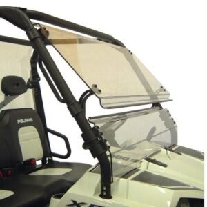 WINDSHIELD, POLYCARBONATE, CLEAR, 40 X 35 INCHES, MANUFACTURER:POLARIS