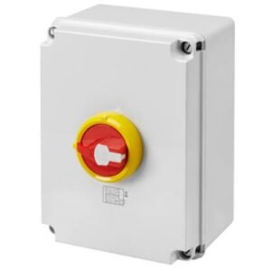SWITCH, ROTARY, ISOLATOR, METAL, 4 POLE, 125 A