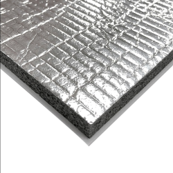 INSULATION COVERING, THERMAL, FOAM, POLYETHYLENE, DARK GREY, 25 MILLIMETER X 1000 MILLIMETER X 10 METER