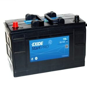 BATTERY, STORAGE, LEAD ACID, 12V, 750A, 110 AH, MANUFACTURER:- EXIDE CORP,