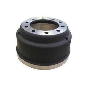 BRAKE DRUM, DISC, w/10 HOLES, METAL, STEEL, 11.25 INCHES, MANUFACTURER: GUNITE, PART #: 3600A ; MANUFACTURER: GUNITE,