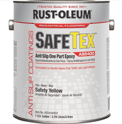 EPOXY COATING KIT, ANTI SLIP, YELLOW, 5 GL