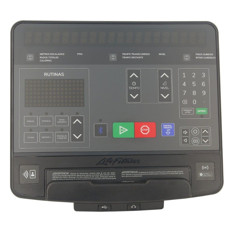 CONSOLE, INPUT-OUTPUT, TREADMILL, LED, BUTTON, 24 X 15 INCHES