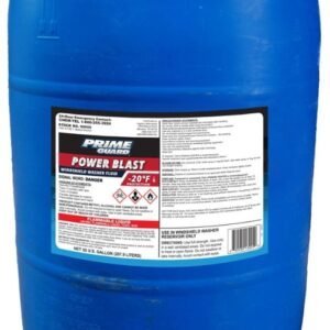 CLEANER FLUID, WINDSHIELD, LIQUID, BLUE