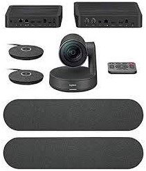TELECONFERENCE SYSTEM, VIDEO, w/ AUTO FOCUS CAMERA, 4K, SPEAKER & MIC, MANUFACTURER: LOGITECH INC,