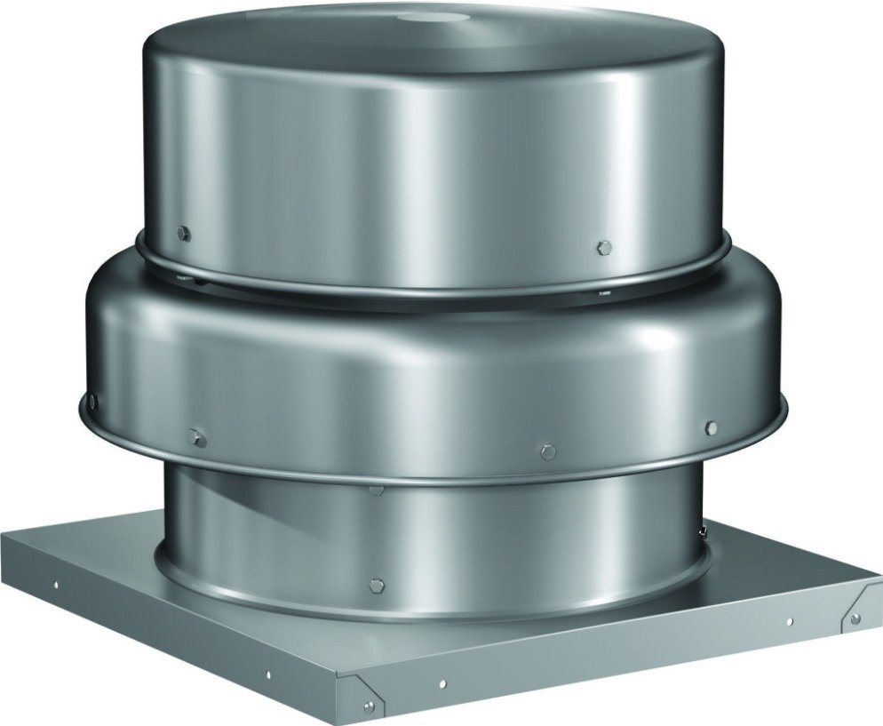 FAN, VENTILATING (EXHAUST FAN), CENTRIFUGAL, ROOF MOUNTED, 1425, RPM, 1PH, 240 V, 1/4 HP, 50 HZ, MANUFACTURER: GREENHECK FAN CORPORATION,