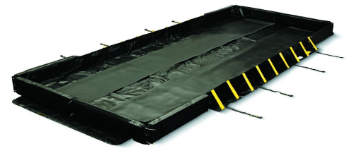 BERM, SPILL CONTAINMENT, DRIVE THROUGH, 12 X 36 FEET X 12 INCHES