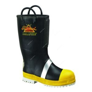 BOOTS, FIREMEN'S, RUBBER INSULATED FELT, LUG SOLE, NFPA 1971, WIDE, 15 Manufacturer :THOROGOOD SHOES WEINBRENNER, Part No: WIDE,