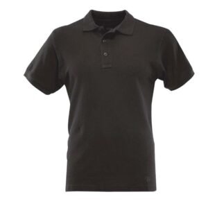 SHIRT, MAN'S, POLO, SHORT SLEEVE, NFPA, COTTON, BLACK, SMALL