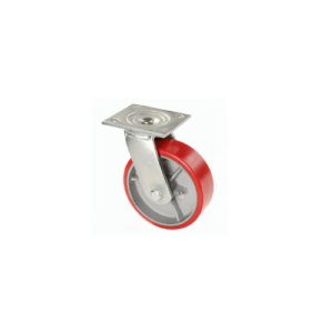 CASTER, SWIVEL, POLYURETHANE, 5 INCHES, 500 LBS,