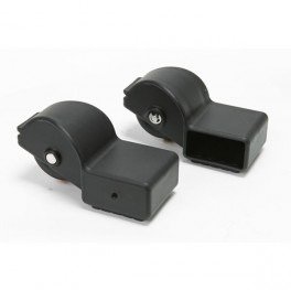 WHEEL, CASTER, FOOT, LEFT AND RIGHT, FRONT, PLASTIC, 2 X 2 X 5 INCHES CONCEPT 2 1809