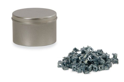 NUT, CAGE, STEEL, M6, 0.52 X 0.36 X 0.5 INCH
