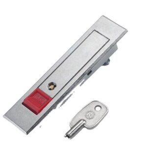 LOCK, FLUSH (CABINET LOCK), w/KEY,