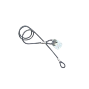 CHECK CABLE, DOOR, STEEL, PORTABLE REST ROOM,