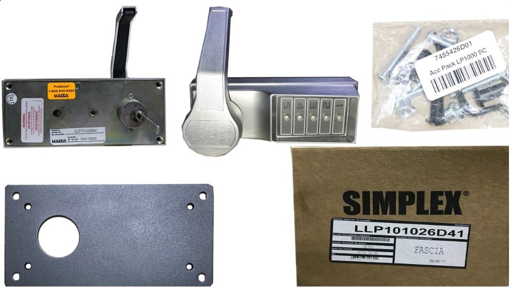 CHIPER LOCK, LHR, KABA SIMPLEX , LP1000