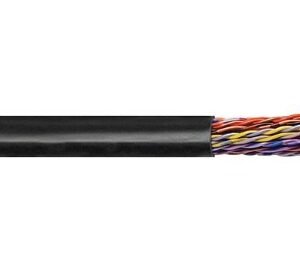 CABLE, 25 PAIR, BLACK, 24 AWG