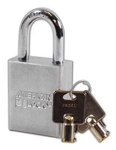 PADLOCK, STEEL, w/ 2 KEY, 0-86/125 X 3-3/8 X 1-3/4 INCHES